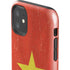 Vietnam Flag Distressed iPhone 11 Impact Case