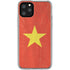 Vietnam Flag Distressed iPhone 11 Pro Clear Case