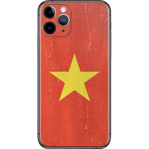 Vietnam Flag Distressed iPhone 11 Pro Skin