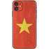 Vietnam Flag Distressed iPhone 11 Skin