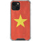 Vietnam Flag Distressed iPhone 13 Clear Case