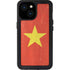 Vietnam Flag Distressed iPhone 13 Mini Waterproof Case