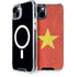 Vietnam Flag Distressed iPhone 15 Plus MagSafe Case