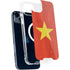 Vietnam Flag Distressed iPhone 14 Plus MagSafe Case