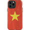 Vietnam Flag Distressed iPhone 14 Pro Max Impact Case