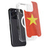 Vietnam Flag Distressed iPhone 15 Pro Max MagSafe Case