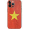 Vietnam Flag Distressed iPhone 14 Pro Max Skin
