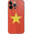 Vietnam Flag Distressed iPhone 14 Pro Skin