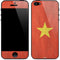 Vietnam Flag Distressed iPhone 5/5s/5SE Skin