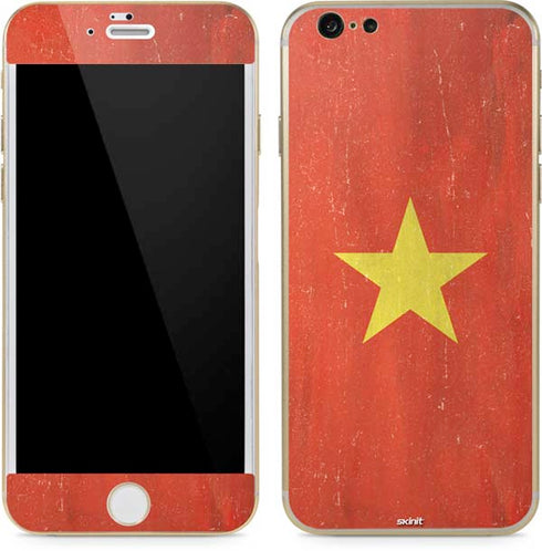 Vietnam Flag Distressed iPhone 6/6s Skin