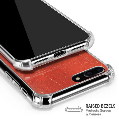 Vietnam Flag Distressed iPhone 7/8 Plus Clear Case