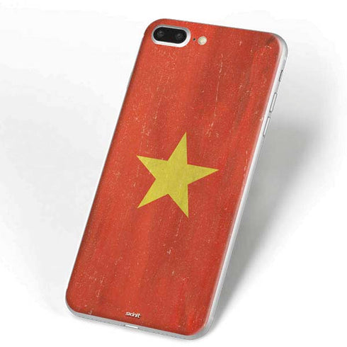 Vietnam Flag Distressed iPhone 7 Plus Skin