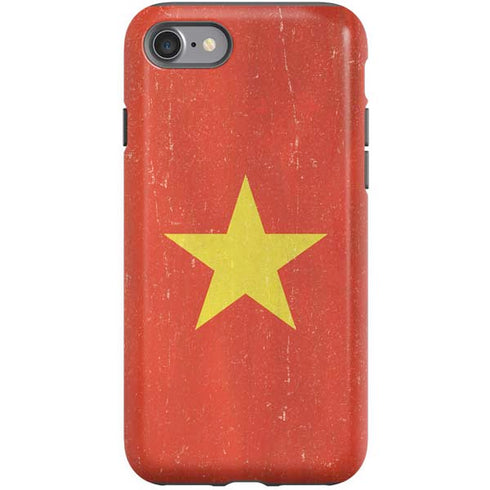 Vietnam Flag Distressed iPhone SE (2nd & 3rd Gen) Pro Case