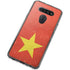 Vietnam Flag Distressed LG K51/Q51 Clear Case