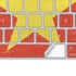 Vietnam Flag Distressed Magic Keyboard Skin
