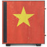 Vietnam Flag Distressed NZXT H510 Compact ATX Mid-Tower Case Skin