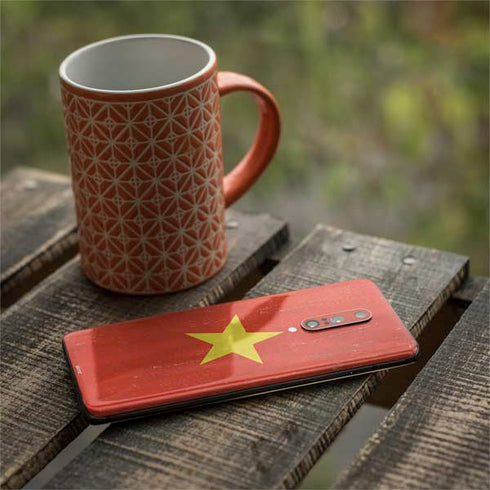 Vietnam Flag Distressed OnePlus 7 Pro Skin