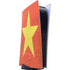 Vietnam Flag Distressed PS5 Digital Edition Console Skin