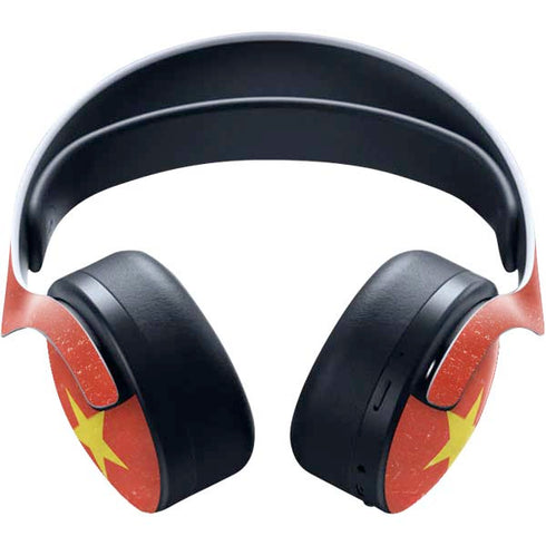 Vietnam Flag Distressed PULSE 3D Wireless Headset for PS5 Skin