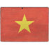 Vietnam Flag Distressed Surface Pro 9 Skin