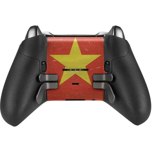 Vietnam Flag Distressed Xbox Elite Wireless Controller Series 2 Skin