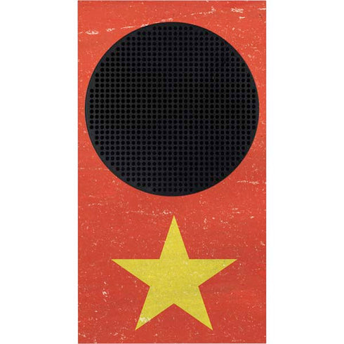 Vietnam Flag Distressed Xbox Series S Bundle Skin