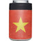 Vietnam Flag Distressed Yeti Colster Can Insulator Skin