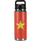 Vietnam Flag Distressed YETI Rambler 26oz Bottle Skin