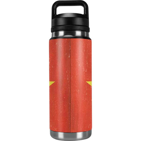 Vietnam Flag Distressed YETI Rambler 26oz Bottle Skin