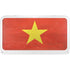 Vietnam Flag Distressed YETI Tundra 65 Hard Cooler Skin