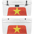 Vietnam Flag Distressed YETI Tundra 65 Hard Cooler Skin