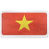 Vietnam Flag Distressed YETI Tundra 75 Hard Cooler Skin