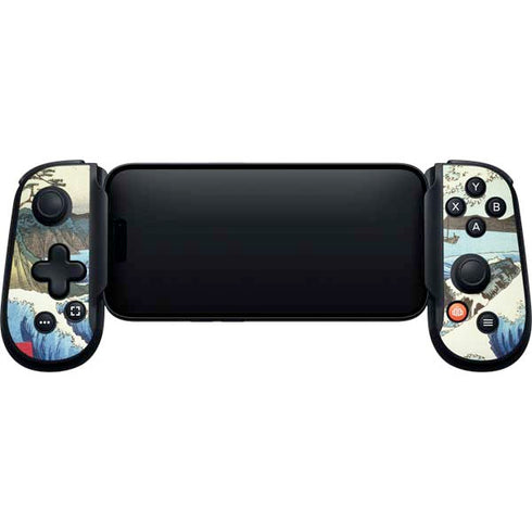 View from Satta Suruga Province by Hiroshige Backbone One for iPhone Game Controller Skin