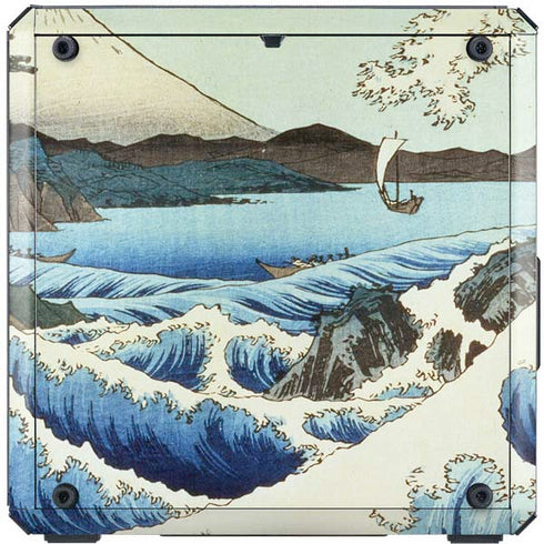 Hiroshige View from Satta Suruga Province Cooler Master MasterBox Q300L Mini Tower Skin