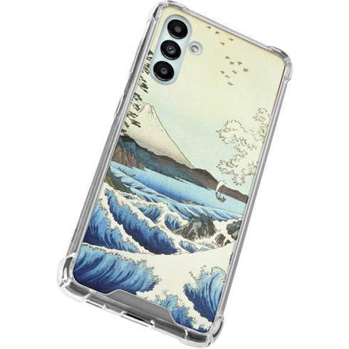 Hiroshige View from Satta Suruga Province Galaxy A13 5G Clear Case