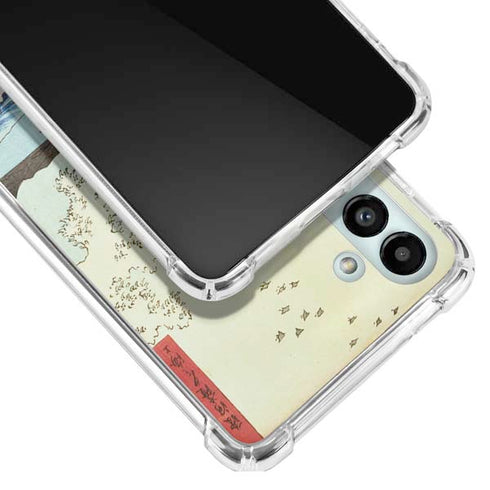 Hiroshige View from Satta Suruga Province Galaxy A13 5G Clear Case