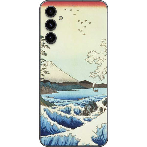 Hiroshige View from Satta Suruga Province Galaxy A14 5G Skin