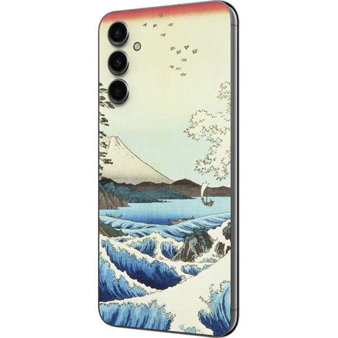 Hiroshige View from Satta Suruga Province Galaxy A14 5G Skin