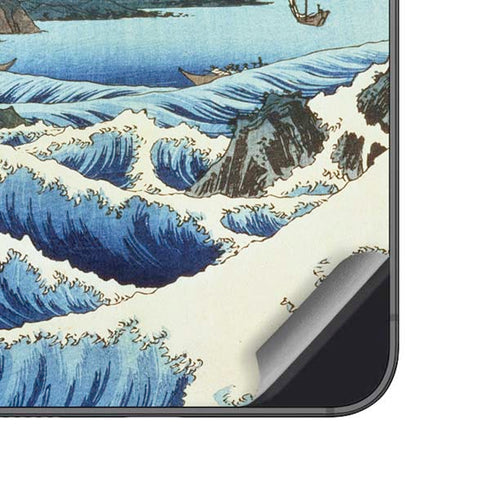 Hiroshige View from Satta Suruga Province Galaxy A14 5G Skin