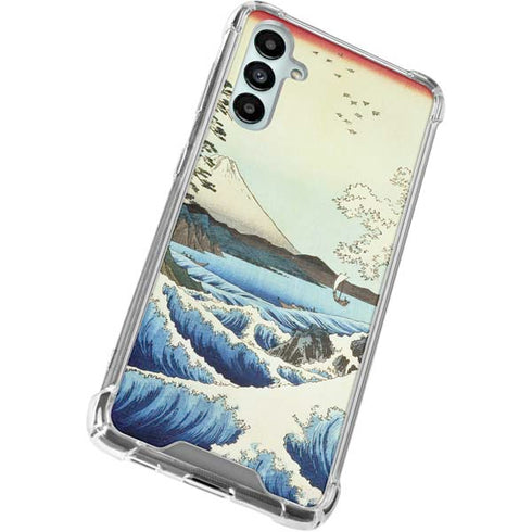 View from Satta Suruga Province by Hiroshige Galaxy A15 5G Clear Case