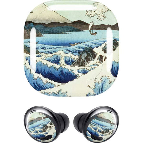 Hiroshige View from Satta Suruga Province Galaxy Buds Pro Skin