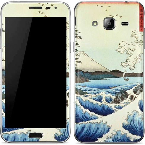 Hiroshige View from Satta Suruga Province Galaxy J3 Skin
