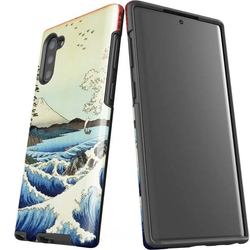 Hiroshige View from Satta Suruga Province Galaxy Note 10 Pro Case