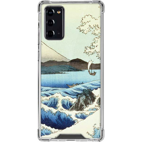 Hiroshige View from Satta Suruga Province Galaxy Note20 5G Clear Case