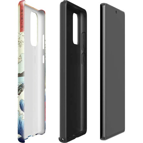 Hiroshige View from Satta Suruga Province Galaxy Note20 5G Pro Case