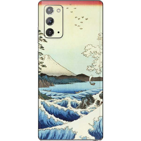 Hiroshige View from Satta Suruga Province Galaxy Note20 5G Skin