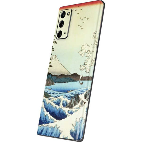 Hiroshige View from Satta Suruga Province Galaxy Note20 5G Skin