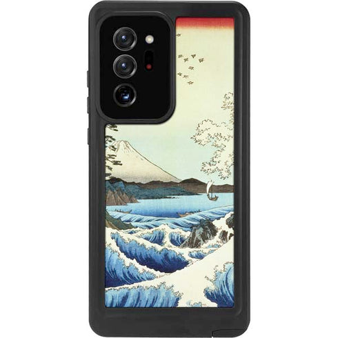 Hiroshige View from Satta Suruga Province Galaxy Note20 Ultra 5G Waterproof Case
