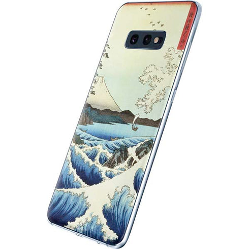 Hiroshige View from Satta Suruga Province Galaxy S10e Skin