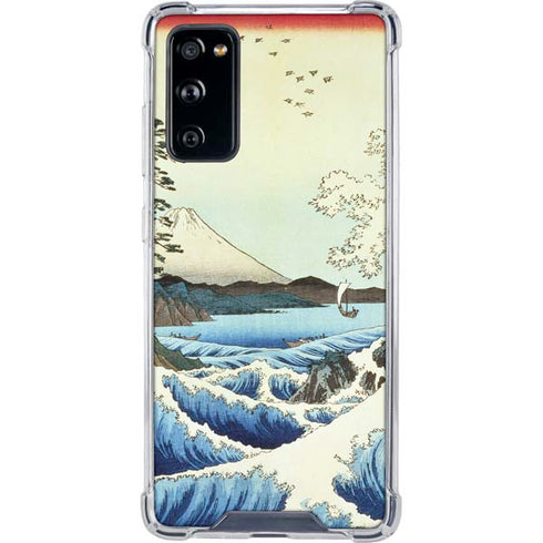 Hiroshige View from Satta Suruga Province Galaxy S20 FE Clear Case